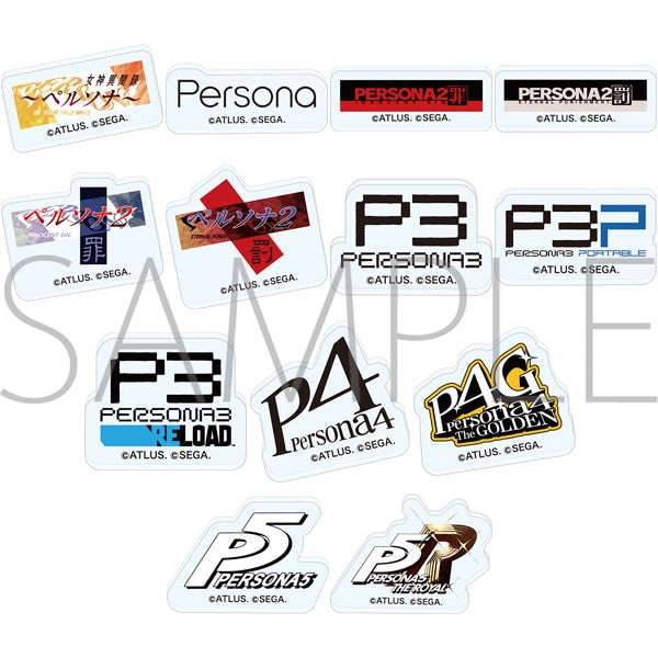 (Goods - Stationaries) Persona Series Logo Magnet Collection (Blind Box -Single)