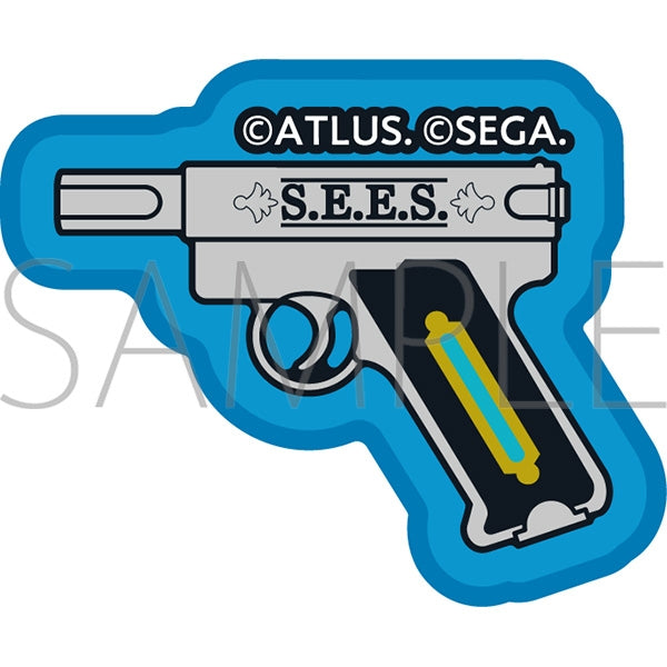 (Goods - Sticker) Persona Embroidered Patch Sticker P3