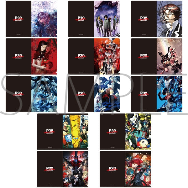 (Goods - Clear File) Persona Mini Clear File Collection (Blind Box -Single)