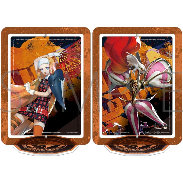(Goods - Acrylic Stand) Metaphor: ReFantazio Rotating Acrylic Stand Junah & Masked Dancer
