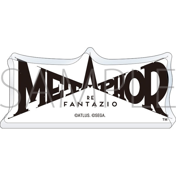 (Goods - Acrylic Block) Metaphor: ReFantazio Logo Acrylic Block