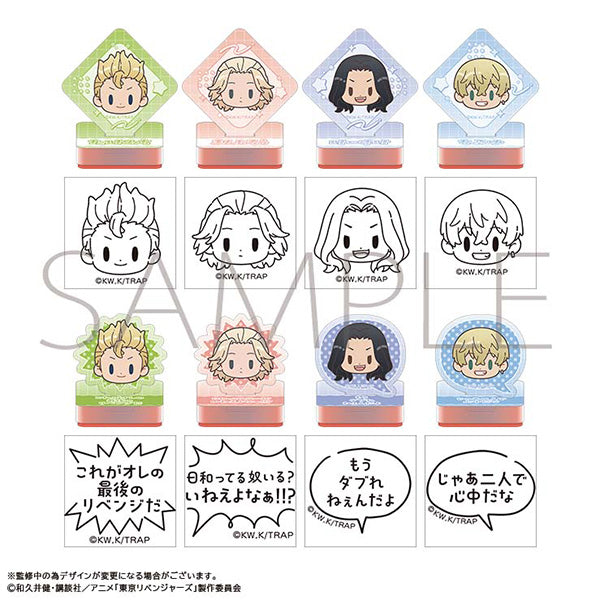 (Goods - Stamp) Tokyo Revengers Acrylic Stamp Collection / FACE (Blind Box -Single)