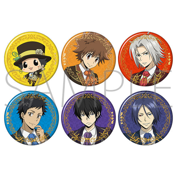 (Goods - Badge) REBORN! Chara Badge Collection / A -damask code style- (Blind Box -Single)