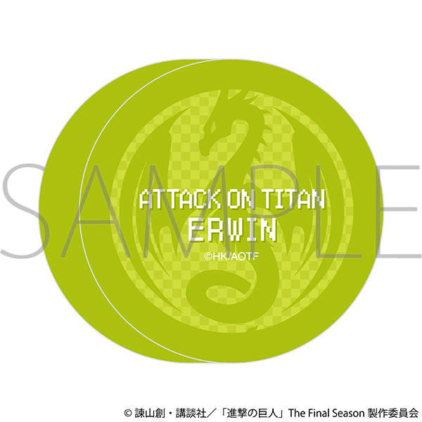 (Goods - Pouch) Attack on Titan Round Pouch / Erwin