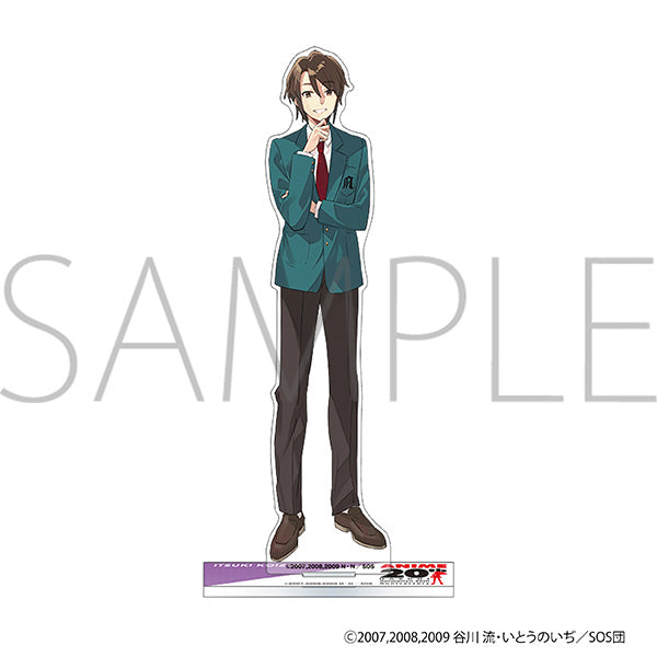 (Goods - Acrylic Stand) The Melancholy of Haruhi Suzumiya Big Acrylic Stand / Itsuki Koizumi