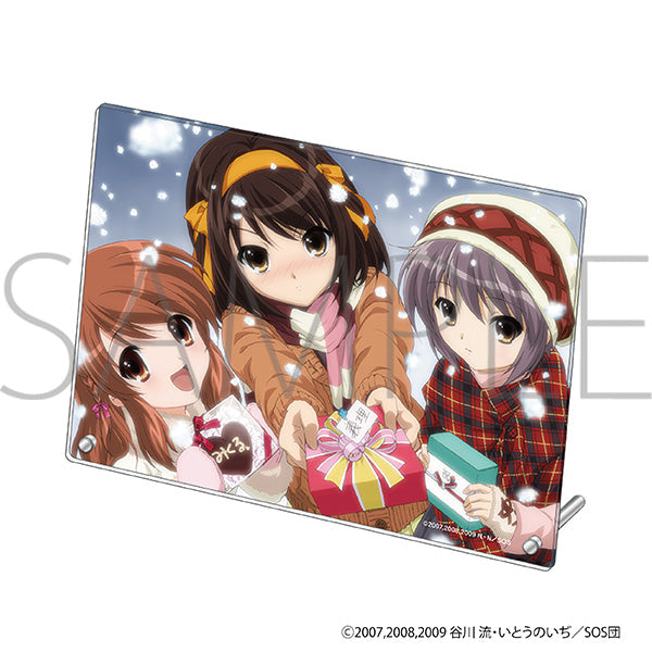 (Goods - Ornament) The Melancholy of Haruhi Suzumiya Acrylic Panel / C