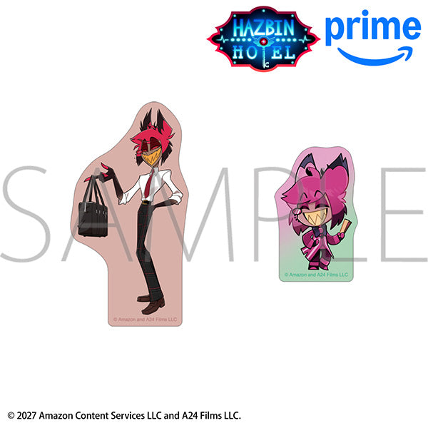 (Goods - Sticker) Hazbin Hotel Sticker Set / Alastor After School