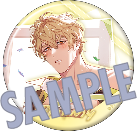 (Goods - Keychain) NU: Carnival Holographic Character Badge Collection / Ribbon Ver. (Blind Box -Single)
