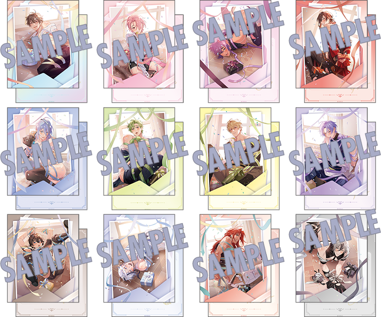 (Goods - Card) NU: Carnival Birthday Message Card Collection / Ribbon Ver. (Blind Box -Single)