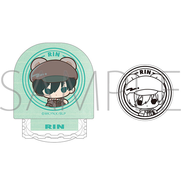 (Goods - Stamp) Blue Lock Season 2 Acrylic Stamp / Rin Itoshi Animal Delivery Team