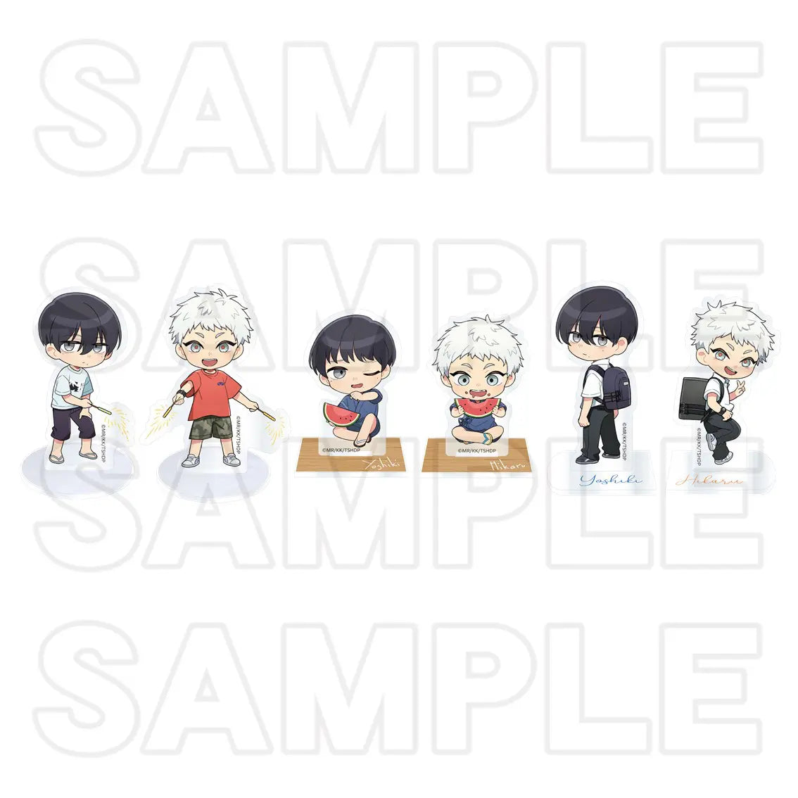 (Goods - Acrylic Stand) TV Anime The Summer Hikaru Died Tradable Mini-Character Acrylic Stand Summer Day Series (Blind Box - Single)