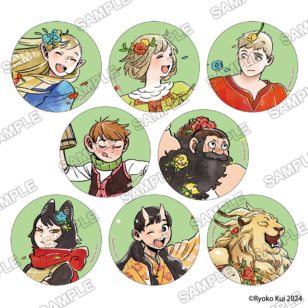 (Goods - Badge) Delicious in Dungeon Holo Can Badge Collection (Blind Box -Single)
