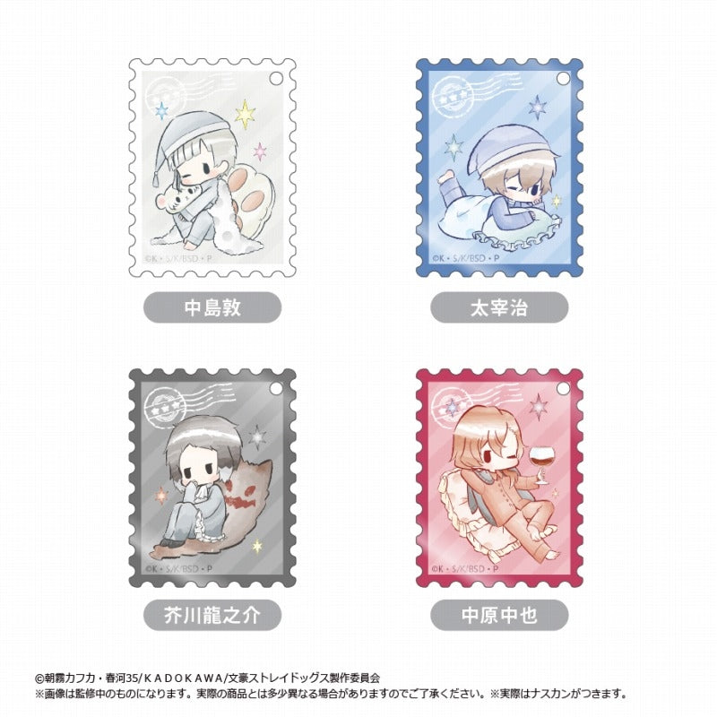 (Goods - Key Chain) Bungo Stray Dogs Stamp-Style Acrylic Key Chain (Blind Box -Single)