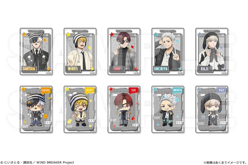 (Goods - Card) TV Anime WIND BREAKER Trading Acrylic Card Ver. Y2K Style (Blind Box -Single)