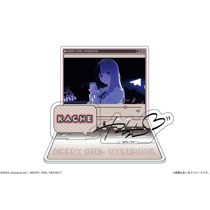 (Goods - Acrylic Stand) NEEDY GIRL OVERDOSE Diorama Acrylic Stand Kache