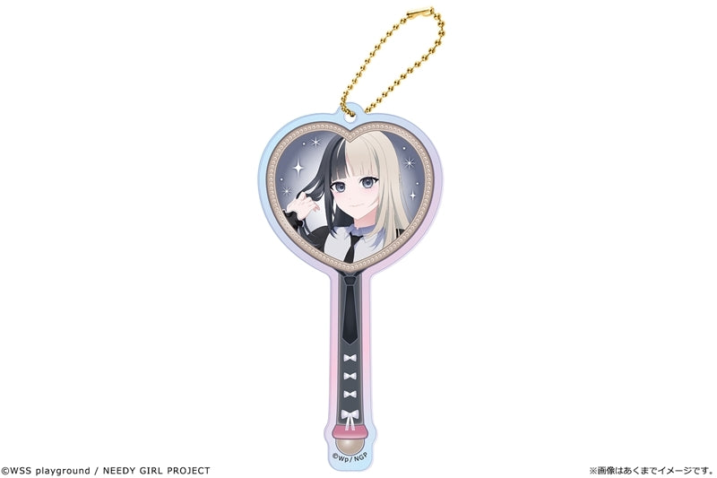 (Goods - Keychain) NEEDY GIRL OVERDOSE Anime Iridescent Acrylic Stick Keychain 03 Kache