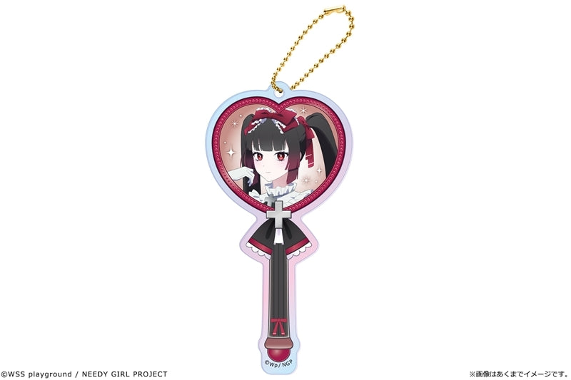 (Goods - Keychain) NEEDY GIRL OVERDOSE Anime Iridescent Acrylic Stick Keychain 05 Michica Gokubara