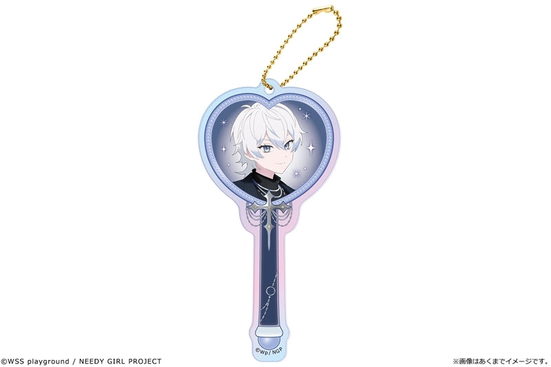 (Goods - Keychain) NEEDY GIRL OVERDOSE Anime Iridescent Acrylic Stick Keychain 06 Nechika-Sama