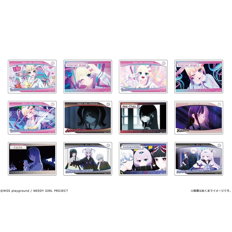 (Goods - Card) NEEDY GIRL OVERDOSE Trading Acrylic Card (Blind Box -Single)