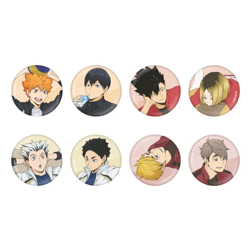 (Goods - Badge) Haikyu!! feat. Exclusive Art Trading Button Badge JF 2024 Ver. (Blind Box -Single)
