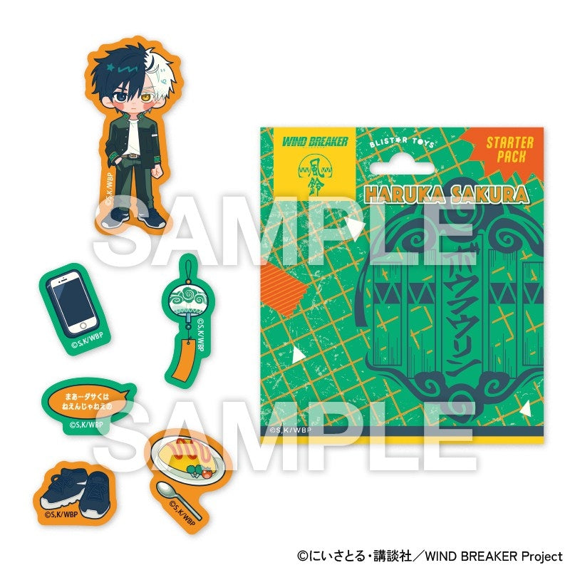 (Goods - Sticker) TV Anime - WIND BREAKER BLIST★R TOYS_TV Anime - WIND BREAKER Sticker (Haruka Sakura)