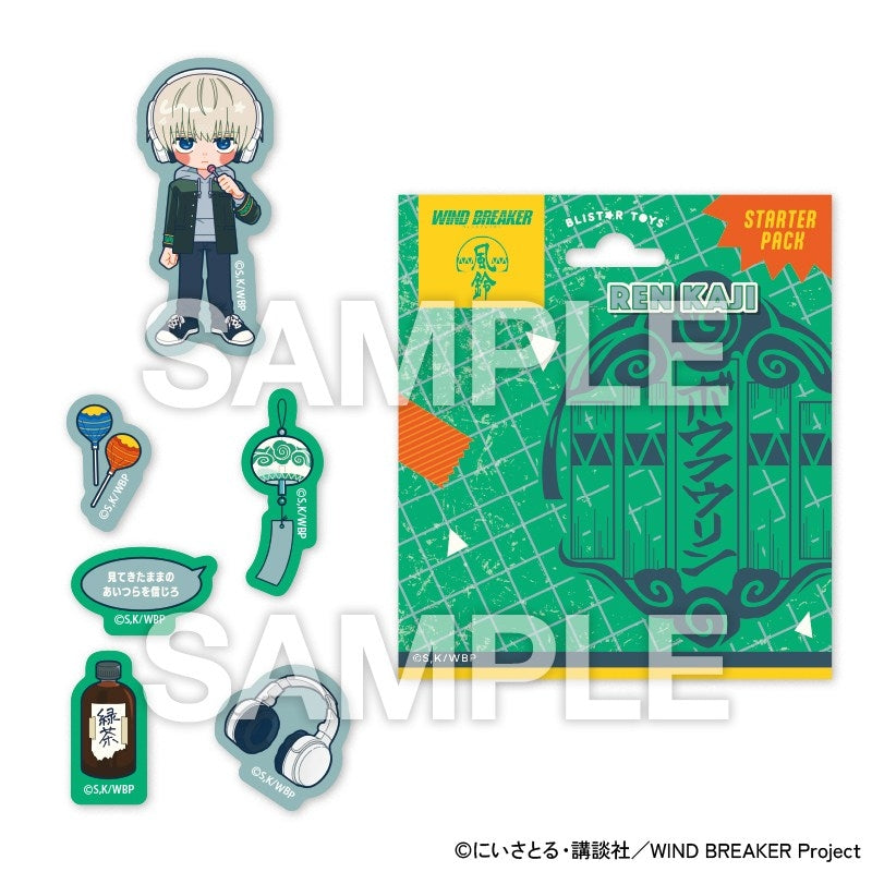 (Goods - Sticker) TV Anime - WIND BREAKER BLIST★R TOYS_TV Anime - WIND BREAKER Sticker (Ren Kaji)