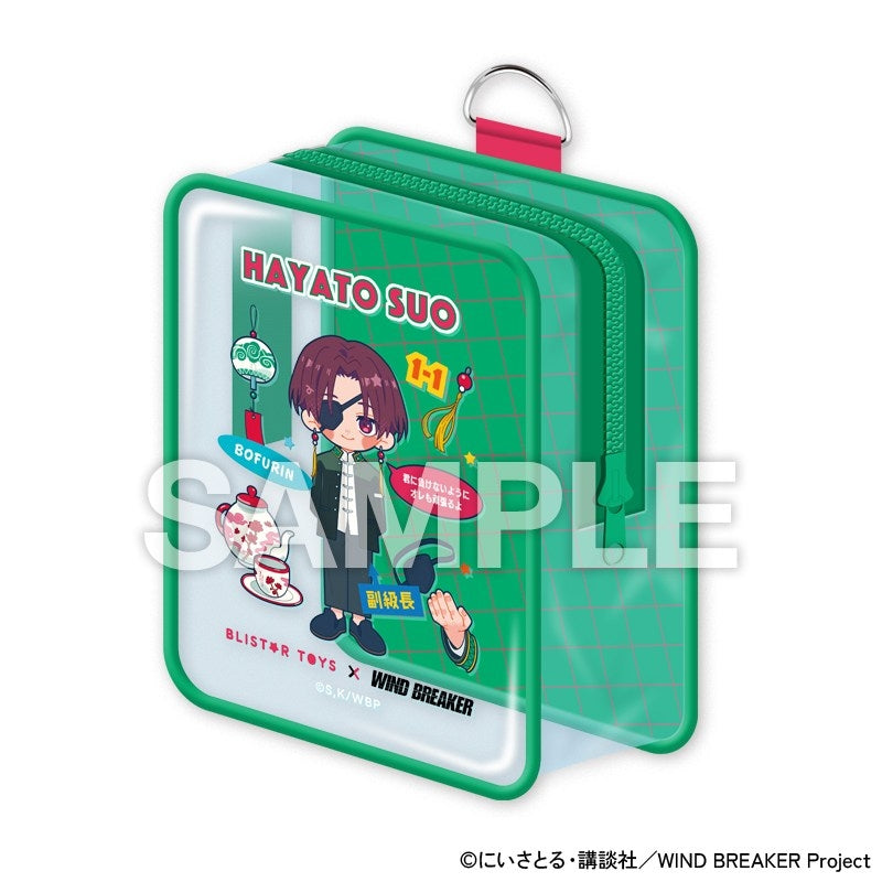 (Goods - Pouch) TV Anime - WIND BREAKER BLIST★R TOYS_TV Anime - WIND BREAKER Clear Pouch (Hayato Suo)
