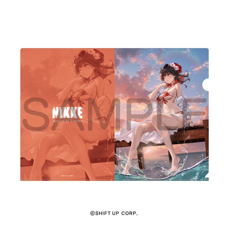 (Goods - Clear File) GODDESS OF VICTORY: NIKKE File Folder Sakura: Bloom in Summer