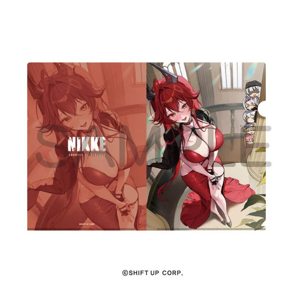 (Goods - Clear File) GODDESS OF VICTORY: NIKKE File Folder Red Hood: Nonsense Red
