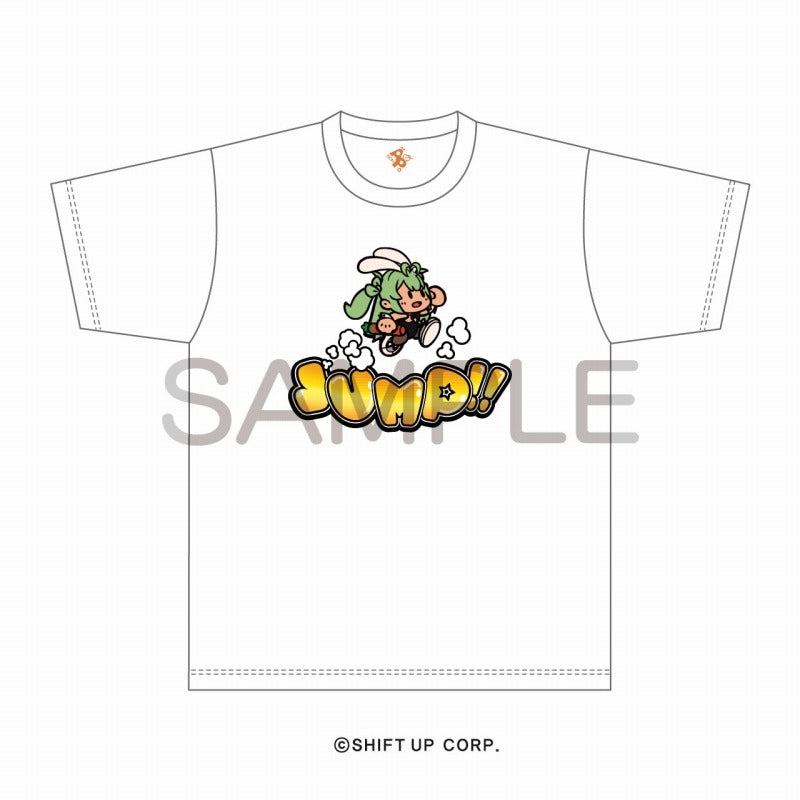 (Goods - Shirt) GODDESS OF VICTORY: NIKKE T-shirt RUNNING SODA! White Size XL