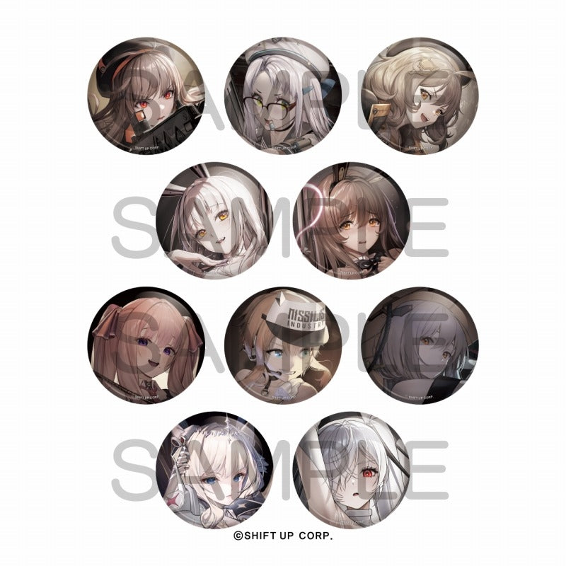 (Goods - Badge) GODDESS OF VICTORY: NIKKE BURST COLLECTION Button Badge Vol. 1 (Blind Box -Single)