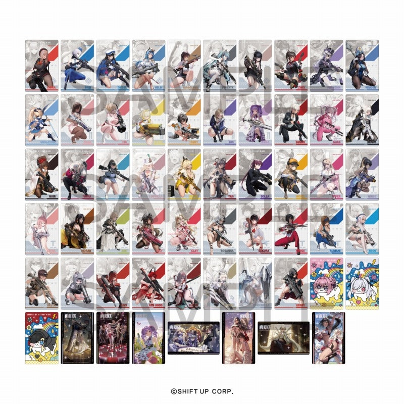 Goods - Card) GODDESS OF VICTORY: NIKKE Gun Girl Metal Card