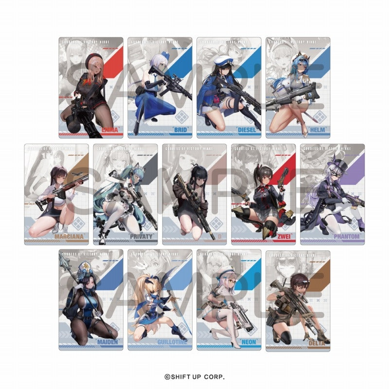 (Goods - Card) GODDESS OF VICTORY: NIKKE Gun Girl Metal Card Collection Vol.3 (Blind Box -Single)