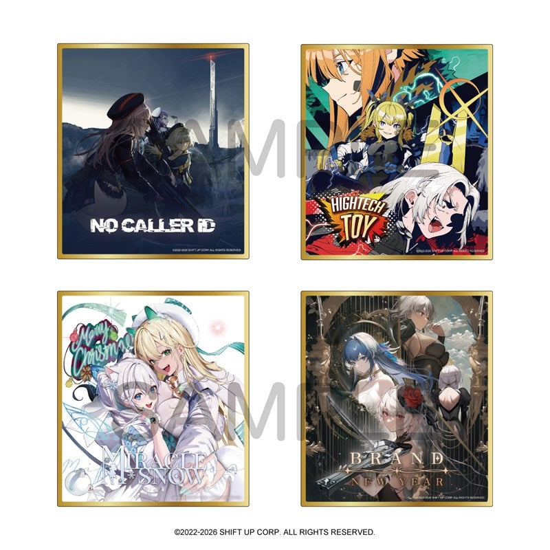 (Goods - Art Board) GODDESS OF VICTORY: NIKKE The Archive Record vol. 1 Acrylic Clear Art Board (Blind Box -Single)