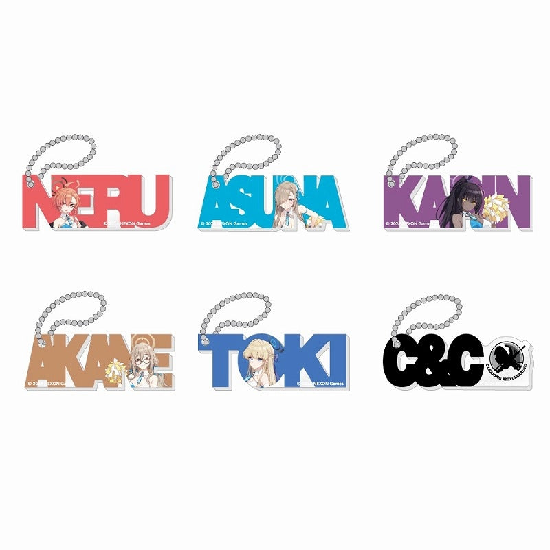 (Goods - Keychains) Blue Archive Character Keychain 3.5 Anniversary (Blind Box -Single)