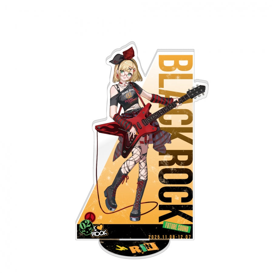 (Goods - Acrylic Stand) VOCALOID Acrylic Stand Band Ver. Kagamine Rin