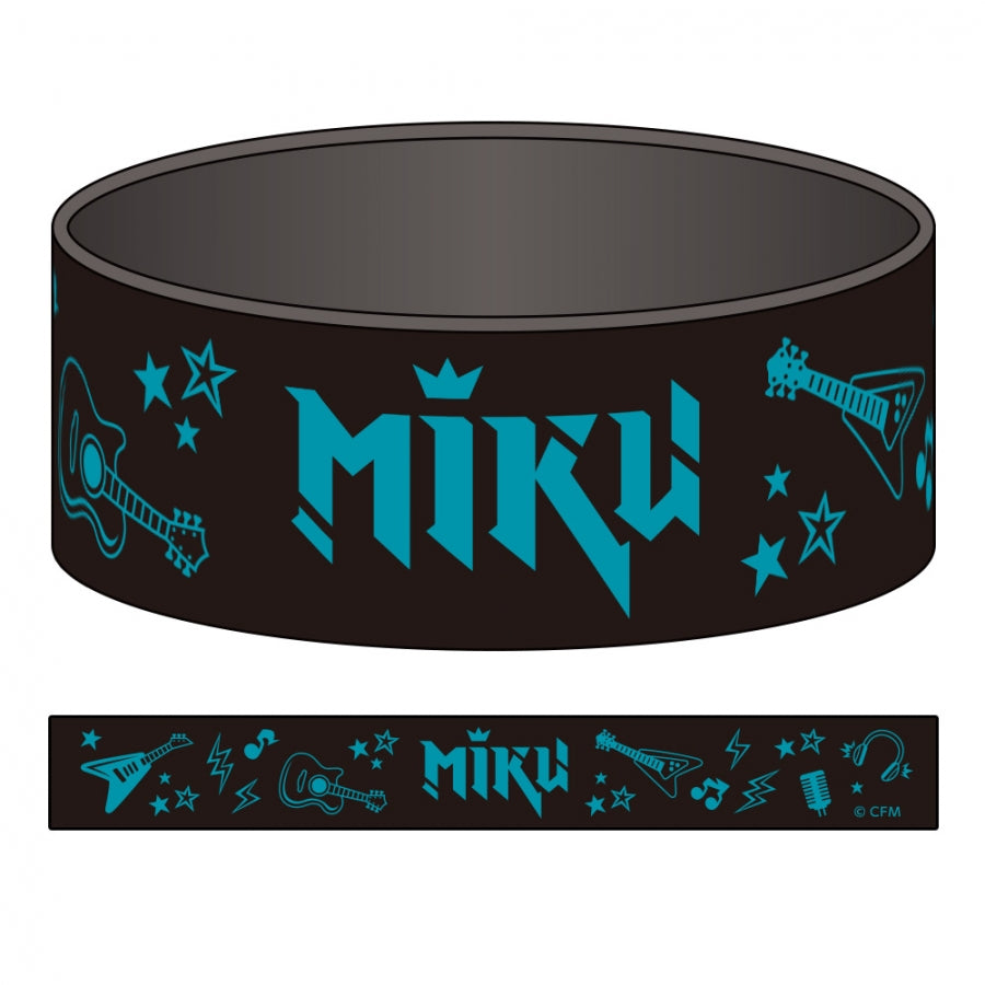 (Goods - Accessory) VOCALOID Rubber Wristband Band Ver. Hatsune Miku