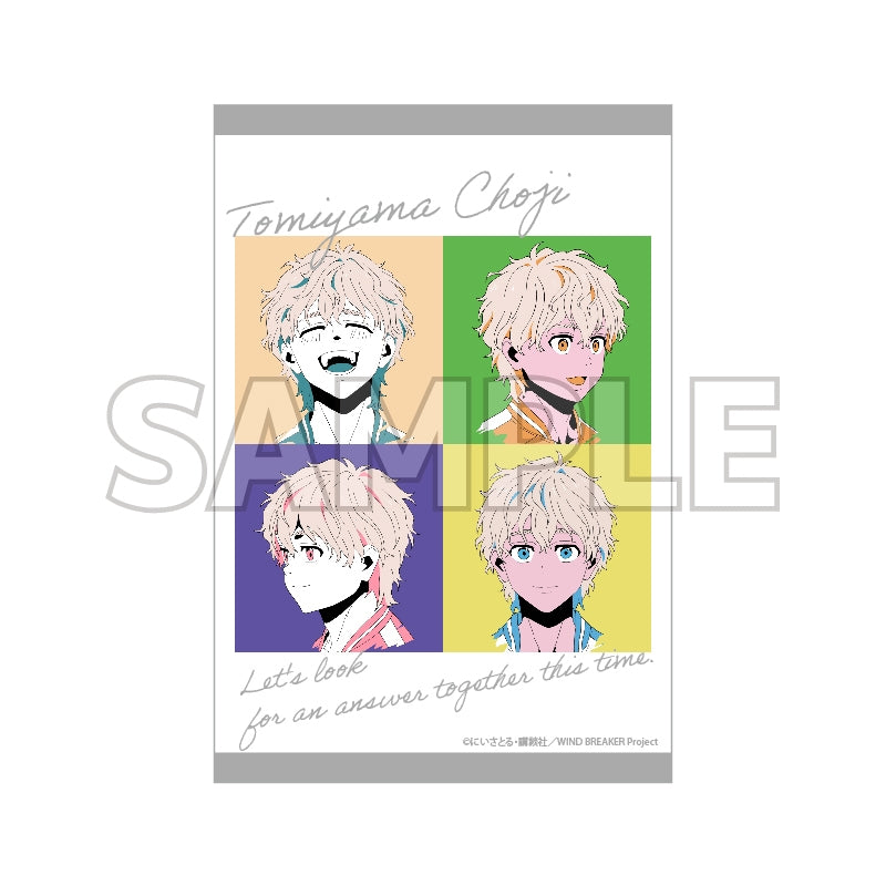 (Goods - Postcard) WIND BREAKER Postcard Pop Art (Choji Tomiyama)