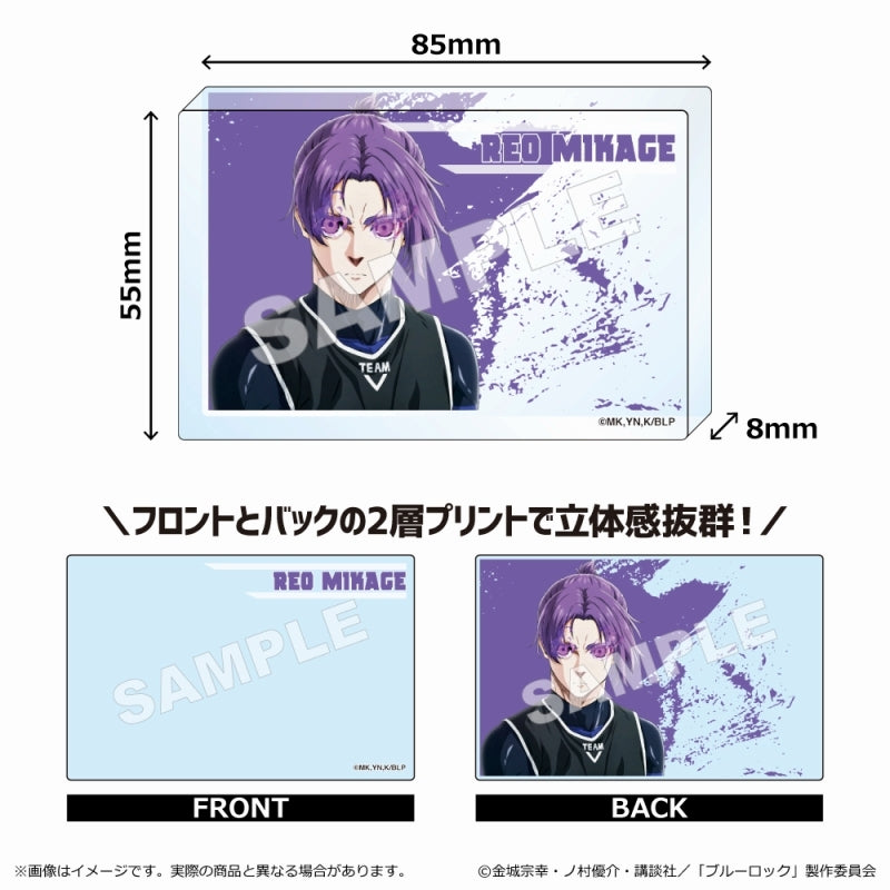 reokun 出品 Blue Lock] Acrylic Block Reo Mikage | animate USA