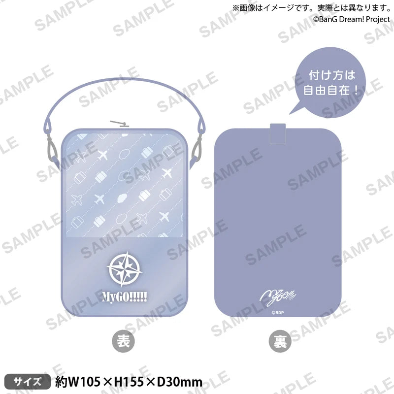 (Goods - Pouch) BanG Dream! Acrylic Stand Pouch Winter Travel Ver. Taki Shiina