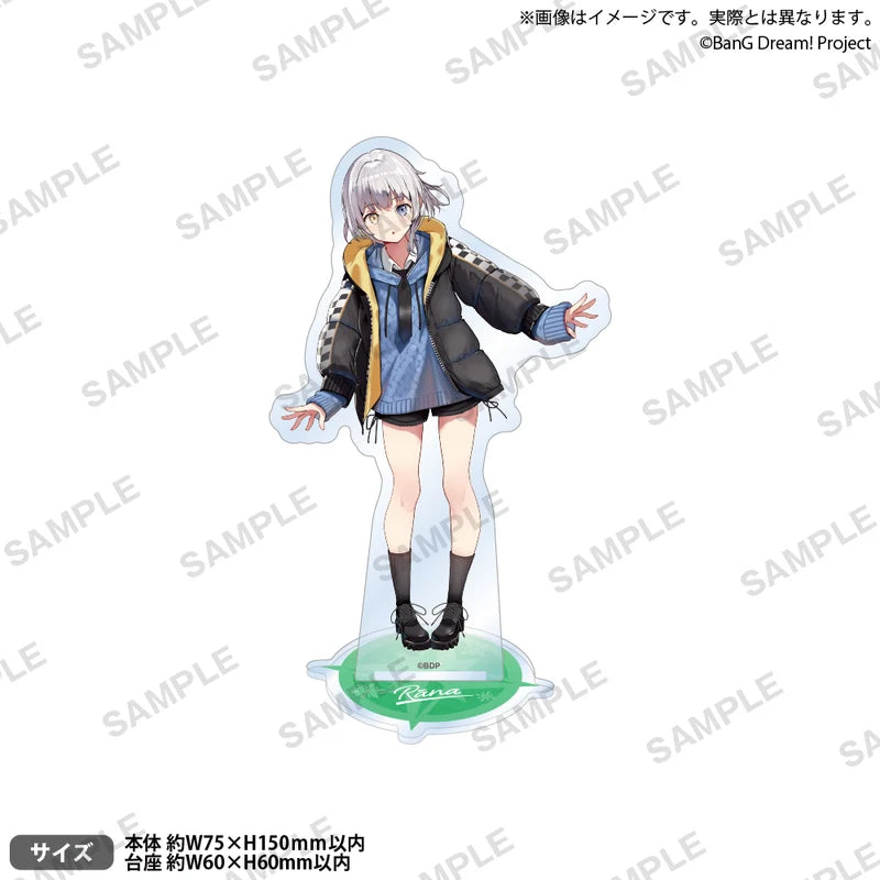 (Goods - Acrylic Stand) BanG Dream! Acrylic Stand Winter Travel Ver. Rana Kaname