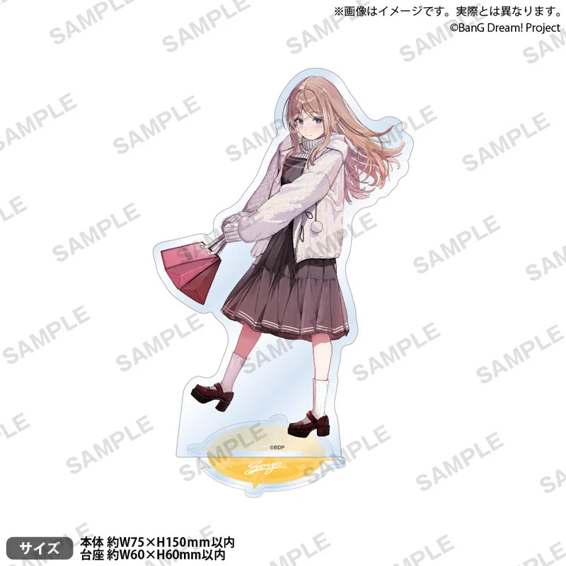 (Goods - Acrylic Stand) BanG Dream! Acrylic Stand Winter Travel Ver. Soyo Nagasaki
