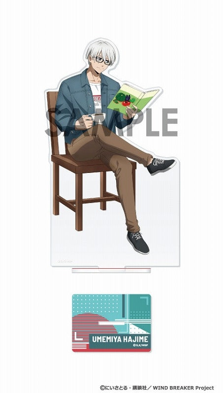 (Goods - Stand Pop) WIND BREAKER Acrylic Stand - Weekend 2. Hajime Umemiya