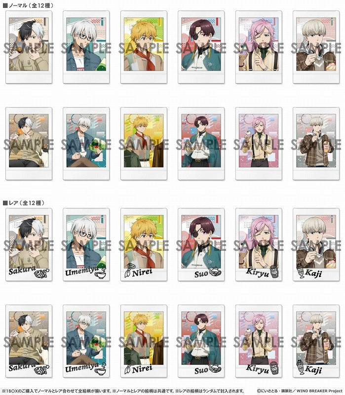 (Goods - Cards) Wind Breaker Charasnap Bromide Weekend Version (Blind Box -Single)