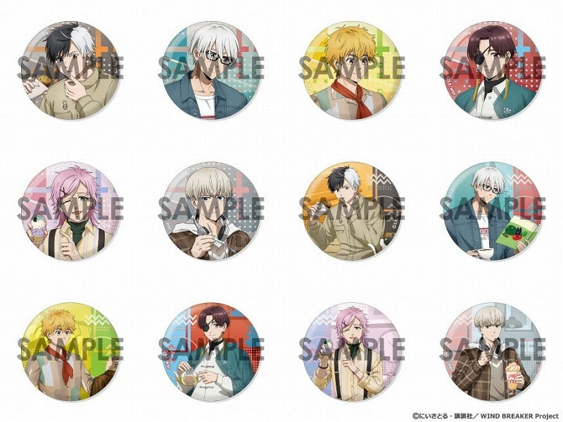 (Goods - Badges) Wind Breaker Badge Weekend Version (Blind Box -Single)