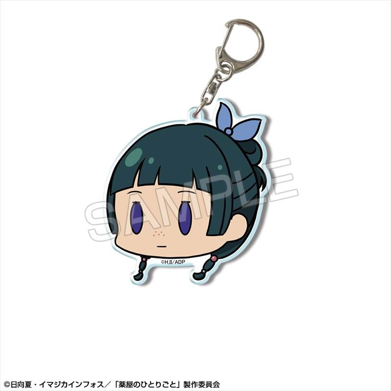 (Goods - Keychain) TV Anime The Apothecary Diaries Big Acrylic Keychain (Yuruchima) Design 01 (Maomao A)