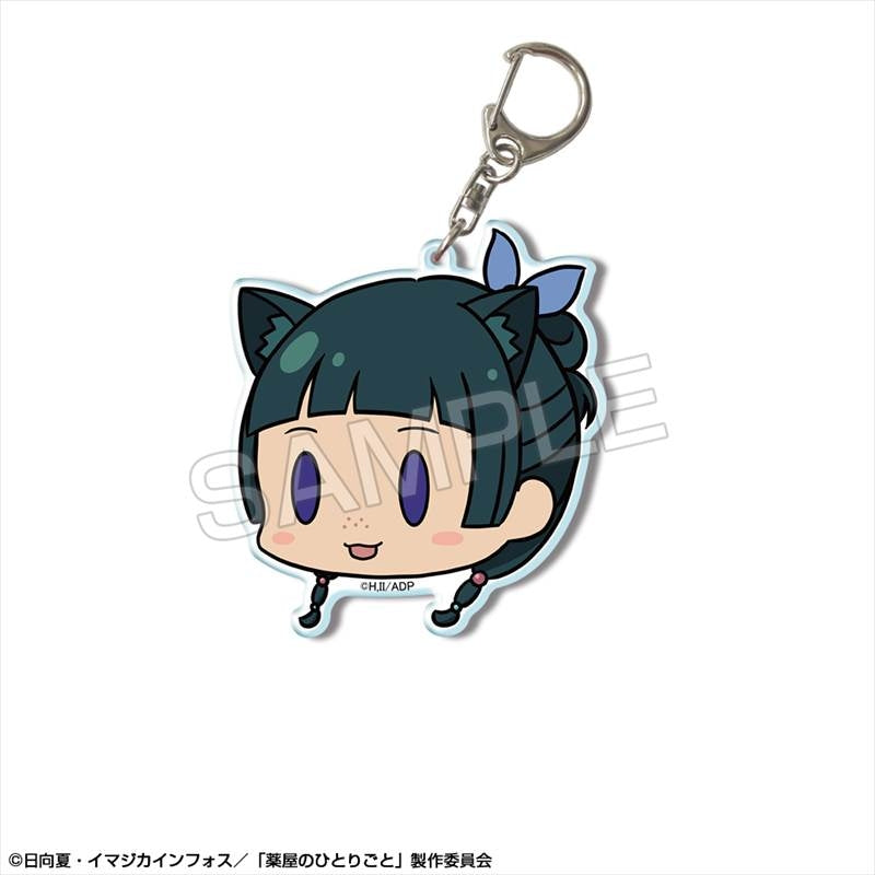 (Goods - Keychain) TV Anime The Apothecary Diaries Big Acrylic Keychain (Yuruchima) Design 02 (Maomao B)