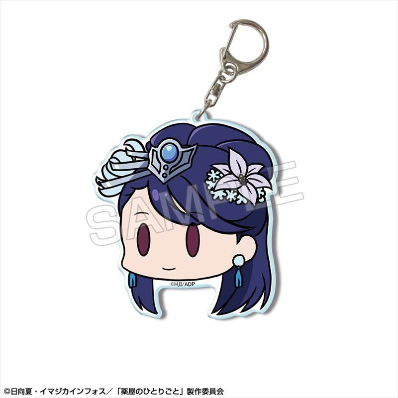 (Goods - Keychain) TV Anime The Apothecary Diaries Big Acrylic Keychain (Yuruchima) Design 05 (Lihua)