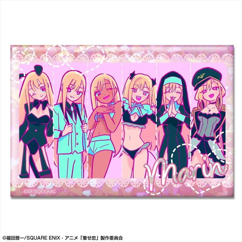 my dress up darling ending Goods - Badge) TV Anime My Dress-Up Darling Season 2 Holographic Button  Badge Ending Ver. Design 01 (Marin Kitagawa A)
