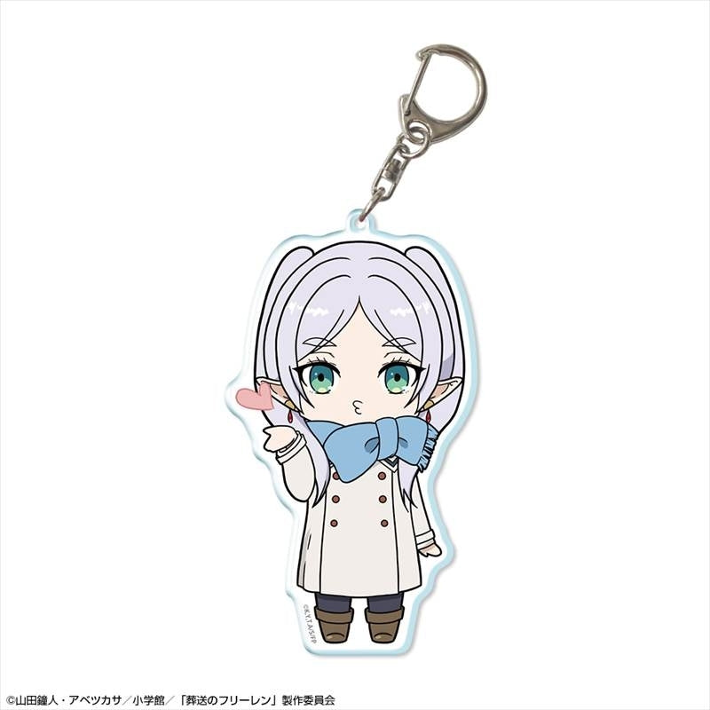 (Goods - Keychain) TV Anime - Frieren: Beyond Journey's End Big Acrylic Keychain Ver. 2 Design 02 (Frieren/B)
